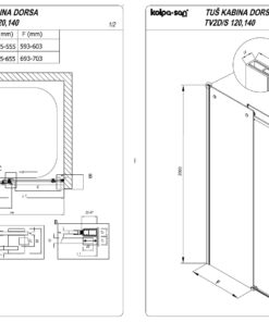 Alternative view of DORSA TV2D/S 120/K UNI