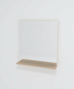 OGLEDALO S POLICO OGL 65, 80 - 65, Acacia light