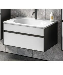 DONNA OD 80 + UD 80 LITI MARMOR BLACK / WHITE